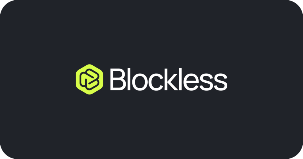 Blockless Raises  Million in Pre-Seed and Seed Funding Rounds